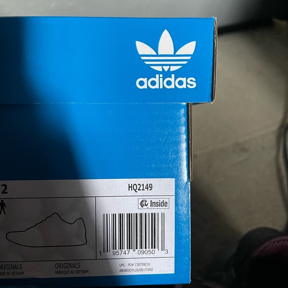 adidas nmd r1 v2 shadow maroon mens shoes NEW 100% AUTHENTIC - Picture 8 of 11